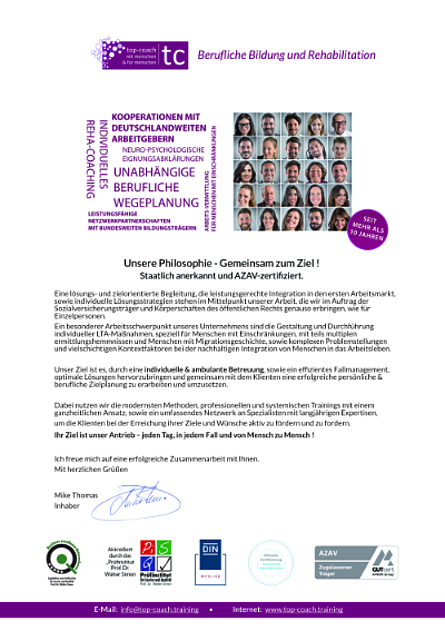 top-coach Flyer-Download